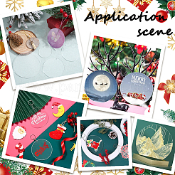 30 stücke 3 stile weihnachten acryl große anhänger&nbsp;FIND-SC0011-42