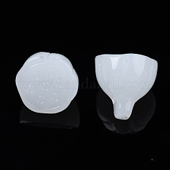 Nachahmung Jade-Glas-Charme&nbsp;GLAA-S054-24A