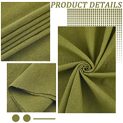 Tissu en coton et lin rectangulaire&nbsp;DIY-WH20001-58C