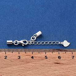 925 rallonge de chaîne gourmette en argent sterling&nbsp;STER-G039-03D-S