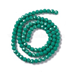 Fili di perle di vetro sfaccettate (32 sfaccettatura).&nbsp;LS-EGLA-J042-36B-11