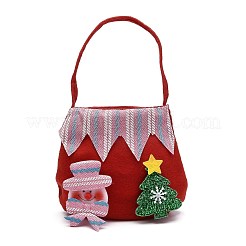 Weihnachtsvliese Süßigkeiten Taschen Dekorationen&nbsp;ABAG-I003-04C