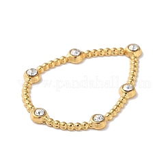 Pendentifs en acier inoxydable 304 doré avec strass&nbsp;STAS-Q312-02C-G