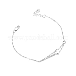 Mode 925 Sterling Silber Zirkonia Amor/Cherub Pfeil Armband&nbsp;TS-B304-S