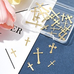 25pcs 5 Arten Messinganhänger&nbsp;KK-FS0001-51G