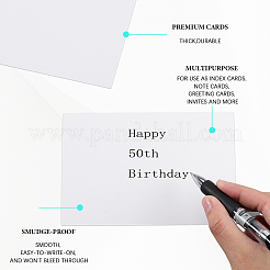 Leere Papierkarte&nbsp;DIY-WH20058-03A