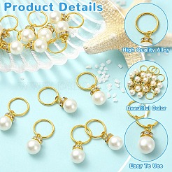 Colgantes de perlas acrílicas 15pcs&nbsp;PALLOY-YW00225