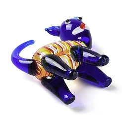 Décoration d'affichage de lampe faite à la main pour chien 3d&nbsp;DJEW-C012-11