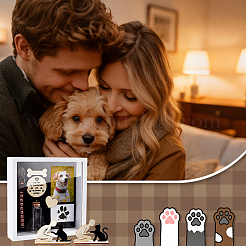 Espositori per persone e animali in mdf&nbsp;AJEW-PH0009-21