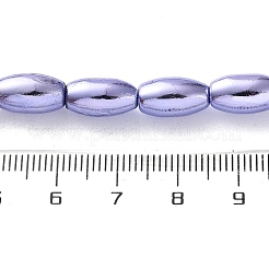 Galvanisierte synthetische nichtmagnetische Hämatitperlenstränge&nbsp;G-C248-J01-6x12mm