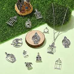 60 pièces 12 styles pendentifs en alliage de style tibétain&nbsp;FIND-CJ0001-87