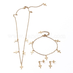 Set di gioielli in acciaio inossidabile 304&nbsp;SJEW-Z001-14