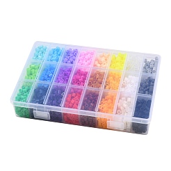 24 Farben DIY Sicherungsperlen Kit&nbsp;DIY-X0295-01E-5mm
