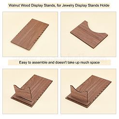 Présentoirs en bois de noyer&nbsp;ODIS-WH00011-37