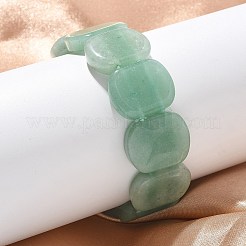 Bracelets extensibles en perles de verre faites à la main pour hommes et femmes&nbsp;BJEW-G738-01B-08