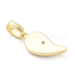 Pendentifs en laiton et zircone cubique pour la fête des mères&nbsp;X-KK-E790-04G