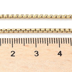 Ionenplattierung (IP) 304 Edelstahl venezianische Kette Halskette machen&nbsp;STAS-A028-N032G