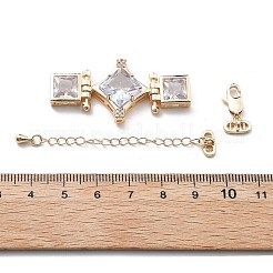 Fermoirs de bracelet de montre en laiton&nbsp;KK-G523-03G-01