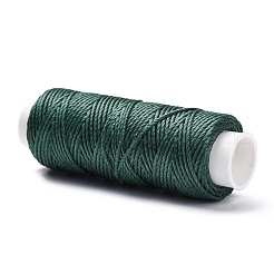 Cordon torsadé rond en polyester ciré&nbsp;YC-L003-D-M