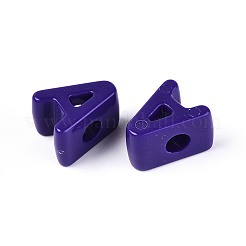 Perline europei acrilici opachi&nbsp;OACR-M027-01A-03