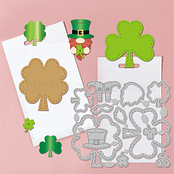 Saint Patrick's Day Stanzschablonen aus Kohlenstoffstahl&nbsp;DIY-WH0309-1587