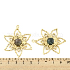 Natürliche Achat-Hohlanhänger&nbsp;STAS-P356-38G