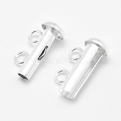 Sterling Silber Schnallen Schiebeverriegelung&nbsp;STER-K035-01