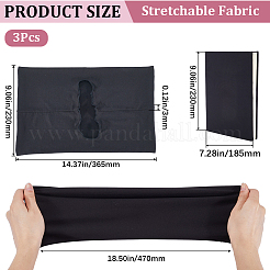 3 funda de tela elástica para libros&nbsp;DIY-CP0007-42C