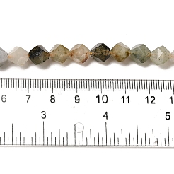 Naturale perle di quarzo rutilato fili&nbsp;G-K382-A02-02