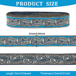 Rubans de polyester de broderie de style ethnique&nbsp;OCOR-WH0080-21A
