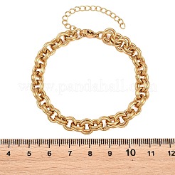 Bracelets à double maillon en acier inoxydable 304 pour femmes&nbsp;SA-H001-23G