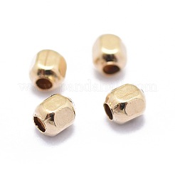 Gelbgold gefüllte Perlen&nbsp;KK-L183-035C
