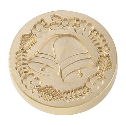 Weihnachtsserie Wachssiegel Messing Stempelkopf&nbsp;AJEW-M037-01G-22