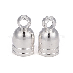Embout de cordon en laiton pour la fabrication de bijoux&nbsp;KK-O139-14A-S