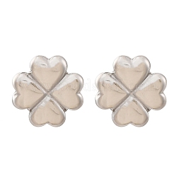 Pendientes de botón de acero inoxidable 304&nbsp;EJEW-Z098-06P