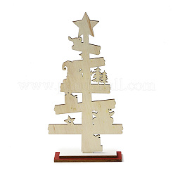Weihnachtsdekorationen aus Holz&nbsp;DJEW-G041-01A