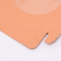 Boîte de papier kraft créative pliable&nbsp;CON-WH0073-53B