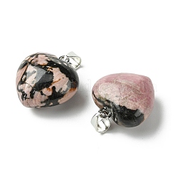 Colgantes naturales rhodonite&nbsp;G-F820-10A-26