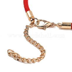 12 pz 12 colori braccialetti in poliestere&nbsp;BJEW-P340-03G