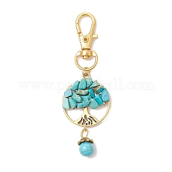 Pendentif décoratif en alliage arbre de vie&nbsp;HJEW-JM03663-01