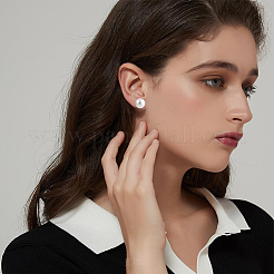 Accessoires de clous d'oreilles en 925 argent sterling&nbsp;STER-BBC0009-07A