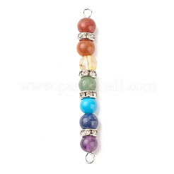 Chakra Verbindungsanhänger aus natürlichen und synthetischen Edelsteinen&nbsp;PALLOY-JF01513