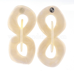 Boucles d'oreilles en acrylique&nbsp;EJEW-JE03840-03