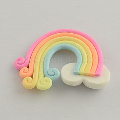 Cabochons en pâte polymère manuels&nbsp;CLAY-Q182-01