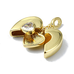 Ciondoli in vero ottone placcato oro 18k con placcatura a cremagliera&nbsp;KK-B084-04G