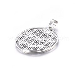Pendentifs en acier inoxydable 304 anti-ternissement&nbsp;X-STAS-P209-18P