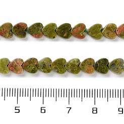 Natur Unakit Perlen Stränge&nbsp;G-M403-A23-02