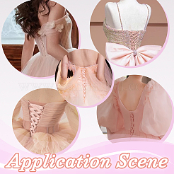 Sostituzione della cerniera dell'abito da sposa&nbsp;DIY-WH0504-363C