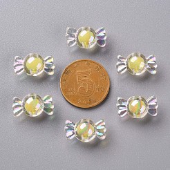 Perles en acrylique transparente&nbsp;TACR-S152-03B-SS2105