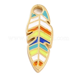 Goldenen vernickelt Emaille Anhänger&nbsp;KK-P197-15G